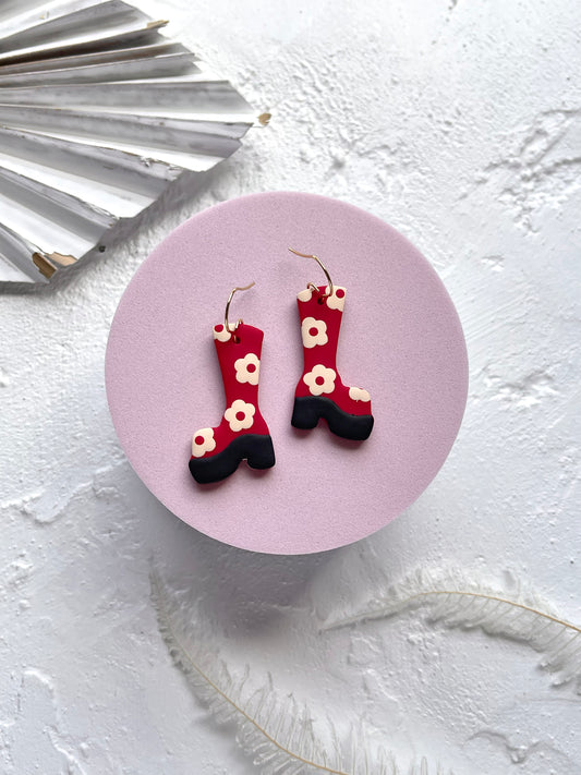 'Ivory Rose' Boot Dangle