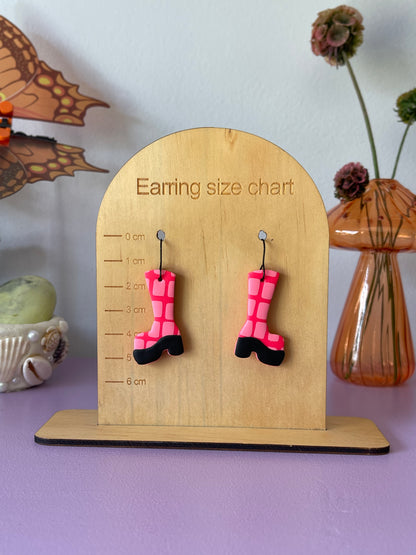 'Pixel Pink' Boot Dangle