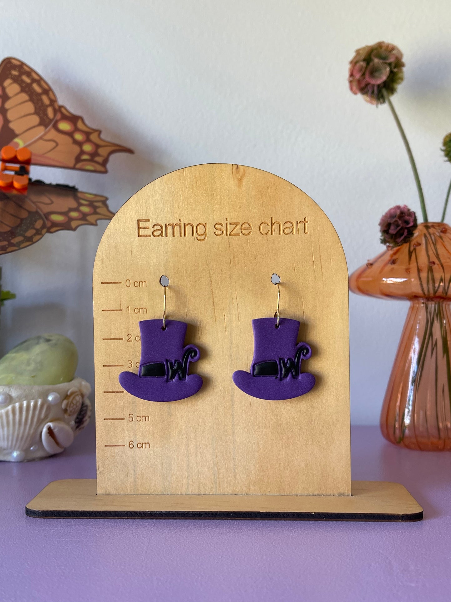 'Willy Wonka Hat' Dangle